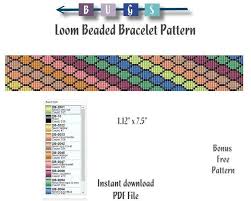 From bead craft patterns to bead loom patterns and everything in between, you'll. Loom Pattern Candy Swirl Loom Beaded Bracelet Pattern Instant Download Pdf Loom Bracelet Patterns Bracelets Handmade Beaded Beaded Bracelet Patterns