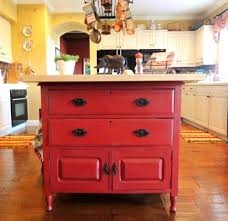 Subscribe to see more great ideas!wishing you had a gorgeous kitchen island, but don't want to spend the money to get one? Dishfunctional Designs Upcycled Awesome Kitchen Islands Made From Old Dressers