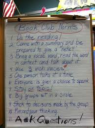 Trying Book Clubs So Far So Good Book Clubs Anchor Chart Classroom Book Clubs Kids Book Club