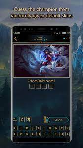 We did not find results for: Mobile Quiz For League Of Legends Lol Champions For Android Apk Download