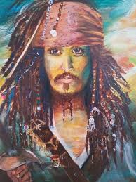 Captain Jack Sparrow Artworks & Paintings For Sale