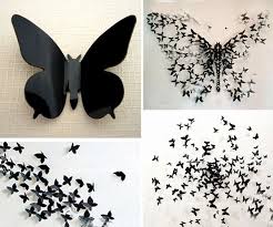 The migration of monarch butterflies through the california redwood forests is a majestic sight. 25 Creative Diy Wall Art Projects Under 50 That You Should Try Butterfly Wall Art Diy Butterfly Wall Decor Diy Paper Butterfly