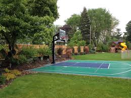 Thus the prices can range between $4 and $16 per square foot, which is approximately $17,200 to $76,000 for a standard size court. Sport Court Design Landscapes Unlimited