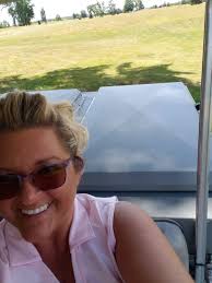 Nothing better than a cold beverage while you golf