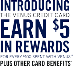 (ii) method of payment will only be made by credit card or paypal. The Venus Credit Card Earn Rewards And Benefits Today