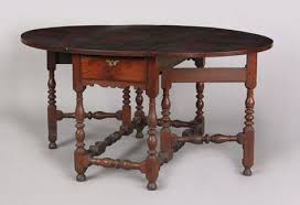 Large Southeastern Pennsylvania William Mary Walnut Gateleg Dining Table Ca 1730 The Oblong Top Supportin Dining Table Colonial Furniture Period Furniture
