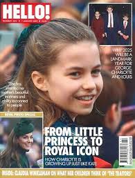 UK HELLO Magazine good Princess Charlotte