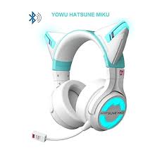 Sorry, this item is no longer . Led Speciale Avec Hatsune Miku Cat Ear Headphones 4 Types Mode Flash Sans Fil Bluetooth 5 0 Casque Bluetooth Hatsune Miku