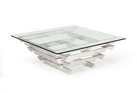 35h x 52w x 30d cm materials: Upton Modern Square Glass Coffee Table