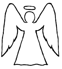 Image Result For Easy Christmas Angel Drawings Angel Drawing Angel Outline Angel Drawing Easy