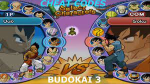 The first half of dragon ball z budokai hd collection is near pointless, but fans of the franchise will be delighted with budokai 3. Budokai 3 Cheat Codes Unlock All Characters And Arenas Youtube