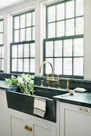 If you like the look of honed black granite or the veining of marble, then check out soapstone. Coco Kelley Kitchen Remodel Windows Sneak Peeks Coco Kelley Scandinavian Kitchen Design Scandinavian Kitchen Kitchen Marble
