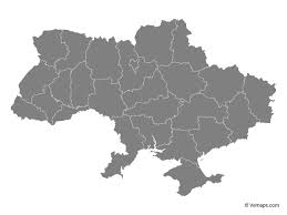 Map location, cities, capital, total area, full size map. Vector Maps Of Ukraine Free Vector Maps