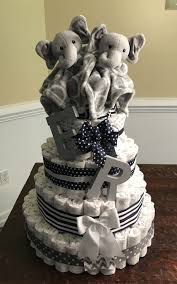 Diy Elephant Diaper Cake Diy Cuteness