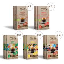 You can choose among the following colors: Mixed Carton 100 Capsules 100 Biodegradable Coffee Pod Shop
