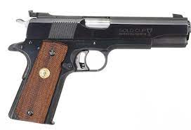 Últimas noticias de copa de oro. Pistol Amerikanisch Halbautomatisch Marke Colt Modell Gold Cup Serie 80 Mk Iv 1911 Kaliber 45acp Ref Fn04277 Waffen Waffenscheinpflichtig Pistolen Auctionet