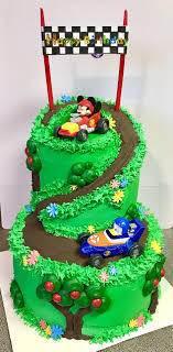 Mickey Mouse Birthday Cake Images For 3 Year Old Boy Mickey And The Roadster Racers Birthday Cake Birthday Cake Kids Boy Birthday Cake Mickey Birthday Cakes