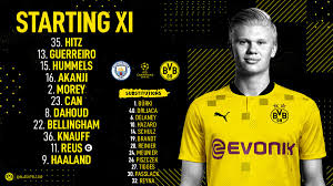 Breaking news headlines about mateu morey, linking to 1,000s of sources around the world, on newsnow: Borussia Dortmund On Twitter Bvb Starting Xi Vs Manchester City