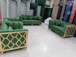 كنب كلاسيكي اخضر