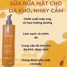 GEL RỬA MẶT KIÊM TẨY TRANG NUXE DÀNH RIÊNG CHO DA KHÔ, NHẠY CẢM – Mỹ phẩm  Pháp
