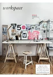 Ikea Linnmon Finnvard Table White Industrial Home Offices Work Space Interior