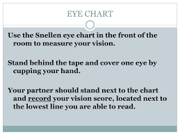 Ppt Eye Chart Powerpoint Presentation Free Download Id