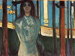 эдвард мунк Self Portrait Between The Clock And The Bed Edvard Munch Summer Night The Voice 1896 Edvard Munch Google Art Project Munch