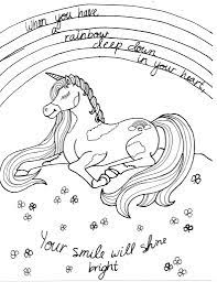 A coloring page of a girl. Unicorn Coloring Pages Raising Smart Girls