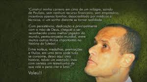 Conterrâneos de Rivaldo demonstram carinho na aposentadoria do jogador