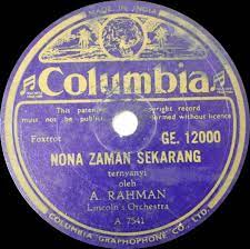 Silakan klik nona nona zaman sekarang dendangan nadhiya zaini & allan wan cover untuk melihat artikel selengkapnya. A Rahman Nona Zaman Sekarang Morisco 1940 Shellac Discogs