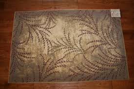 Kitchen Rubber Backed Runner Rugs 3x4 Kitchen Rug Washable Mat Rugs Leaves Branches Beige Ebay Kitchen Rugs Washable Mat Rugs Rugs