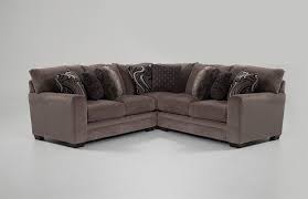 Luxe 3 Piece Sectional Bobs Com Bobs Furniture Living Room Luxe Living Room Living Room Sectional