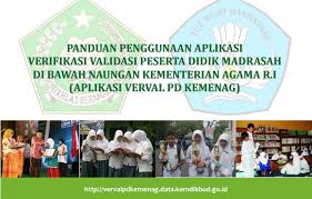 Pada tahun pelajaran 2019/2020 melahirkan sistem pendataan dengan user interface baru dengan dilatar belakangi oleh kebijakan baru untuk kepentingan yang lebih luas di dunia pendidikan. Download Mekanisme Verval Pd Kemenag Tahun 2019