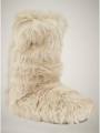 Fur boot slippers