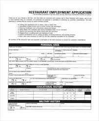 A template for a longer job application form, asking for more details of skills and experience. Free 36 Job Application Forms In Pdf Ms Word Excel