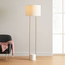 Project 62 delavan tripod floor lamp. Bower Floor Lamp Antique Brass Frosted Glass West Elm