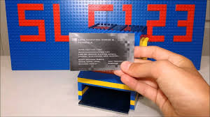15% off with code zazmaysaving. Lego Business Card Dispenser Mechanism Youtube
