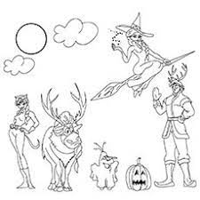 Halloween isn't just about monsters and frights, it's also about fun, frolic and sweet delights. Frozen Cast Ready For Halloween 16 Coloring Pages Frozen Coloring Pages Halloween Coloring Pages