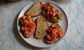 Tomato Tales A Garlicky Bruschetta Recipe Bruschetta Recipe Bruschetta Recipes