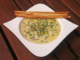 Porree Kasesuppe Mit Hack Ein Beliebtes Rezept Aus Der Kategorie Pilze Bewertungen 71 Durchschnitt O 4 4 Rezepte Porree Suppe