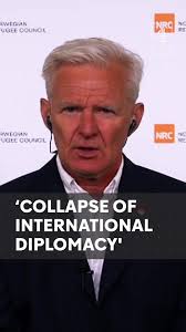 Jan Egeland, Secretary General of the Norwegian Refugee Council, says there  is a 'total collapse of international diplomacy' in Gaza, and the ‘U.S.,  UK, Germany and the Gulf countries bear ...