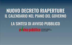 Con il nuovo decreto sono stati decisi una serie di interventi che hanno anticipato la ripartenza di alcuni settori rispetto a quanto deciso ad aprile. Covid 19 Riaperture Graduali Nel Nuovo Decreto Avviso Pubblico