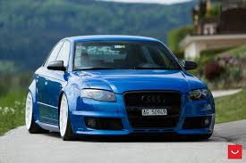 Cars / audi rs 7 sportback wallpaper. Audi Rs4 Vossen Wheels Cars Blue Wallpapers Hd Desktop And Mobile Backgrounds