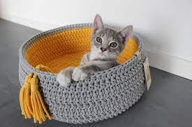 crochet cat house and nest bed patterns for 2020 crochet cat bed diy crochet cat bed cat bed pattern