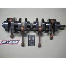 A shaft that turns or is turned by a crank. 4 Cylinder Roller Bearing Crankshaft Disassembling Inspection Clea 1 199 00