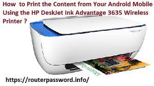 Create an hp account and register details: Hp Deskjet Ink Advantage 3635 Wireless Setup Print Android Iphone And Tablet