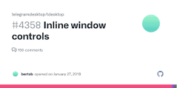 Inline window controls · Issue #4358 · telegramdesktop/tdesktop ...