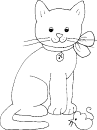 Les dessins à colorier sont disponibles juste pour toi. Coloriages Chat Animaux Album De Coloriages