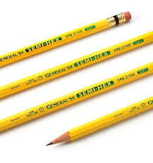 General S Semi Hex Graphite Pencil Karandash