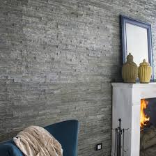 Tout comme le parement en pierre. Plaquette Parement Brique Gris Interieur Leroy Merlin